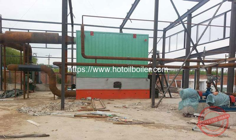 Installed-Chain-Grate-YLW-Coal-Fired-Thermal-Oil-Heaters